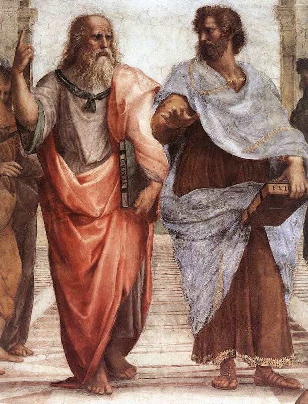 プラトンとアリストテレス(ラファエロ画)