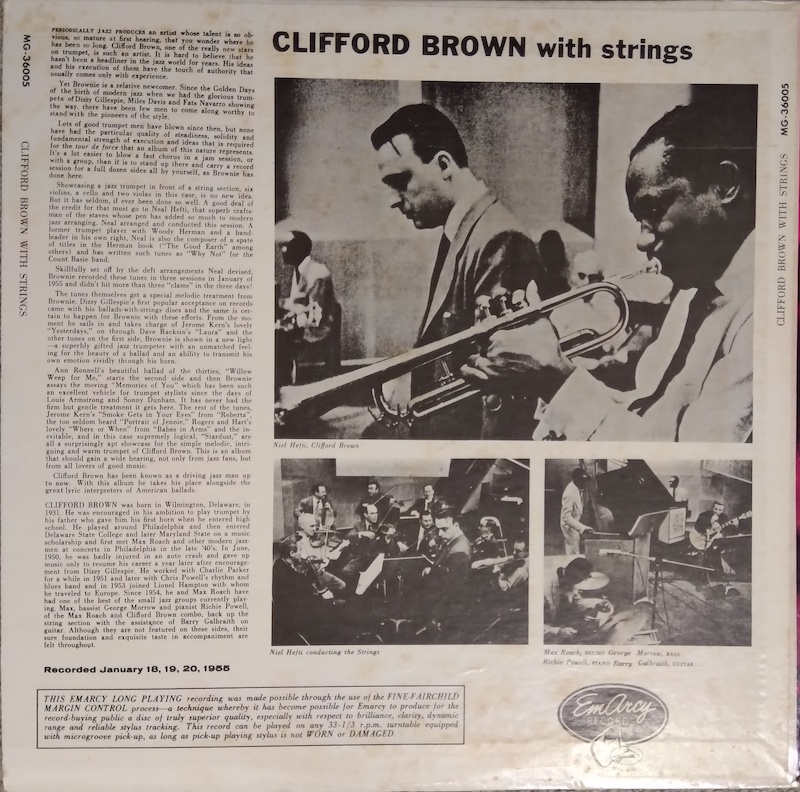 Clifford Brown with Strings